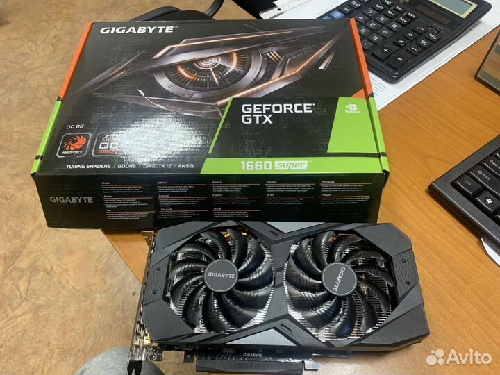 Видеокарта Gigabyte GeForce GTX 1660 super