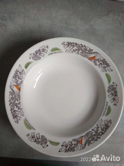 Тарелки суповые СССР