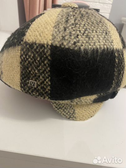 Шапка женская Кепи -жокейка и шарф теплые новые