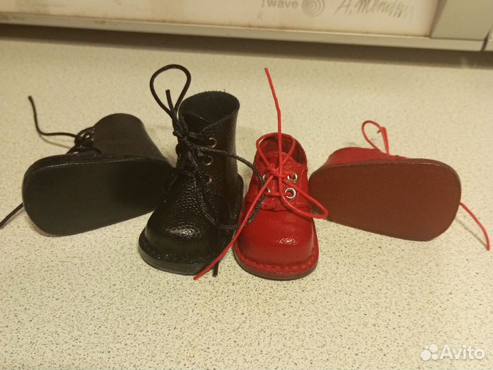 Кукольные ботиночки 2 пары