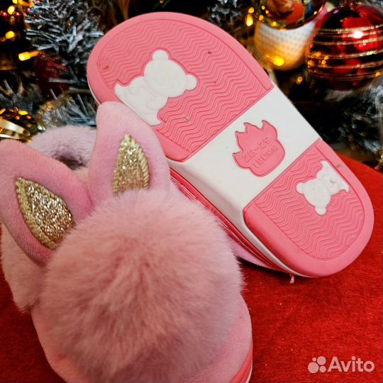 Тапочки детские теплые 28