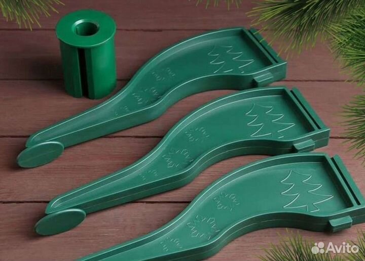 Гирлянда и ель искусственная из пвх, 180