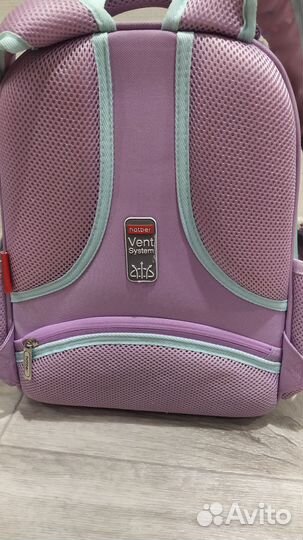 Ранец ортопедический школьный для девочки hatber