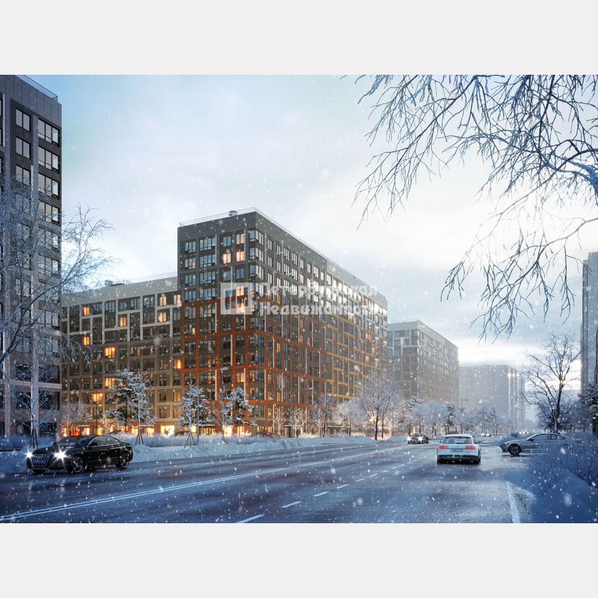 1-к. квартира, 33,9 м², 9/12 эт.