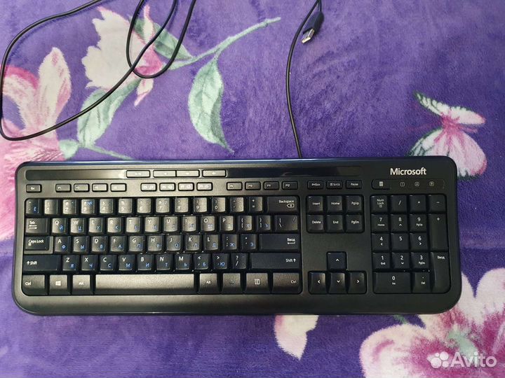 Microsoft Wired Keyboard 600 Black