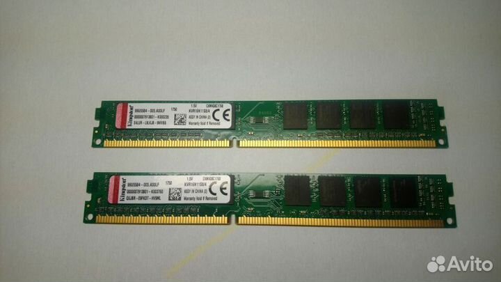 Оперативная память Kingston DDR3 4 GB
