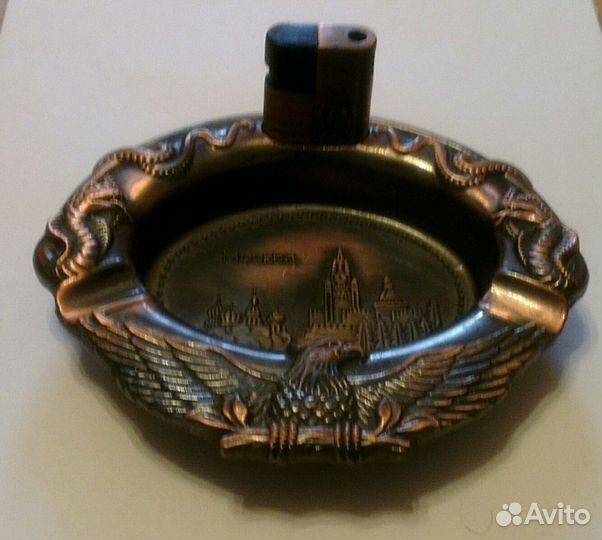 Пепельница + зажигалка. Москва