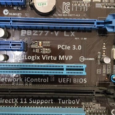 Плата Asus P8z77-V LX