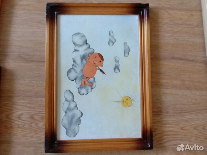 Картины в детскую в рамке