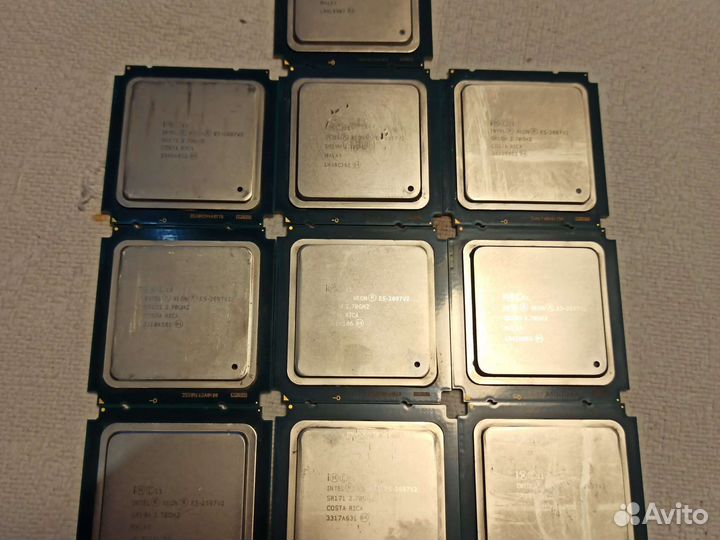 Процессор Xeon 2697 V2 12ядер 24 потоков
