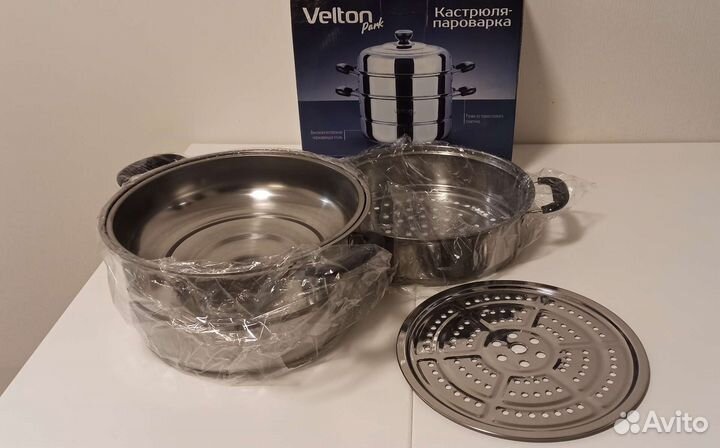 Новая пароварка на 2 секции