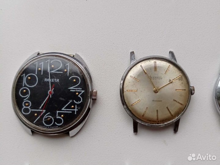 Наручные часы механические СССР мужские ретро
