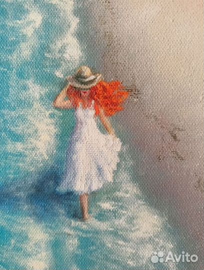 Картина маслом на холсте 