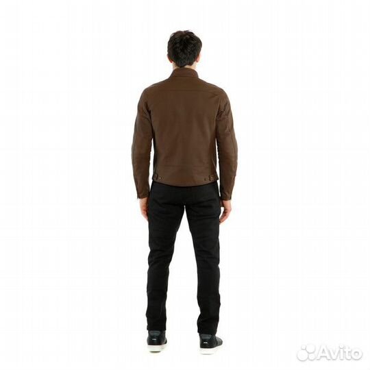 Мотокуртка mike 2 leather jacket, коричневая, 48