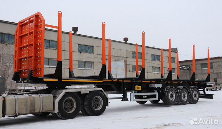 Полуприцеп трал (тяжеловоз) Saab 9891, 2023