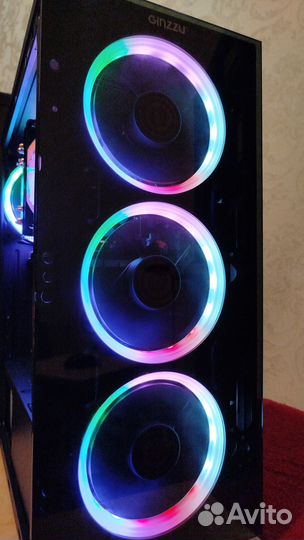 Пк игр 10 ядер E5 2680v2 ssd-500гб 32гб Gtx-1660s