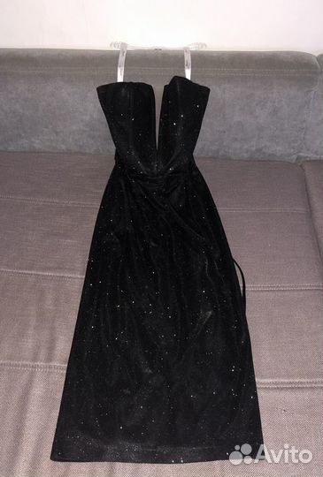 Платье женское выпускное/для мероприятий чёрное