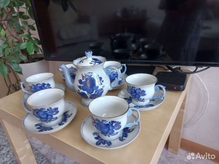 Чайный сервиз Гжель