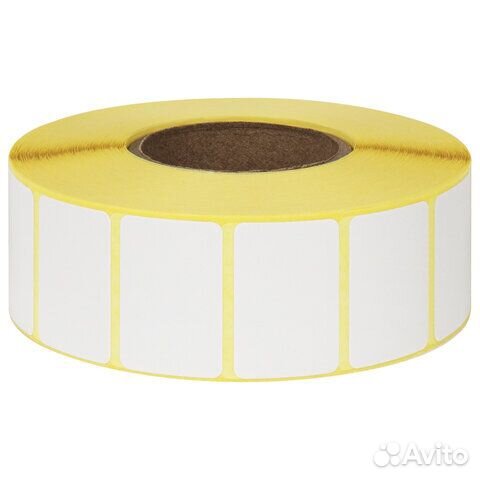 Этикетка термотоп (30х20 мм), 2000 этикеток в роли