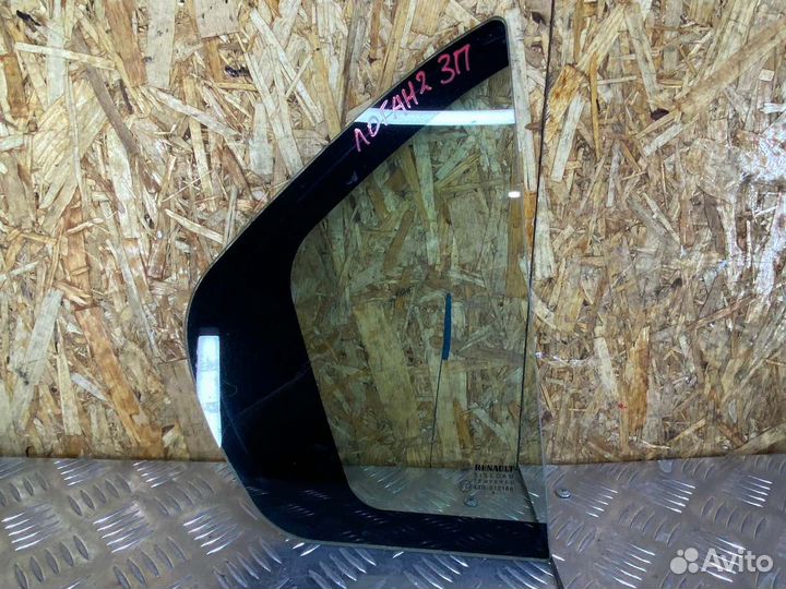 Форточка двери задняя правая Renault Logan 2 седан