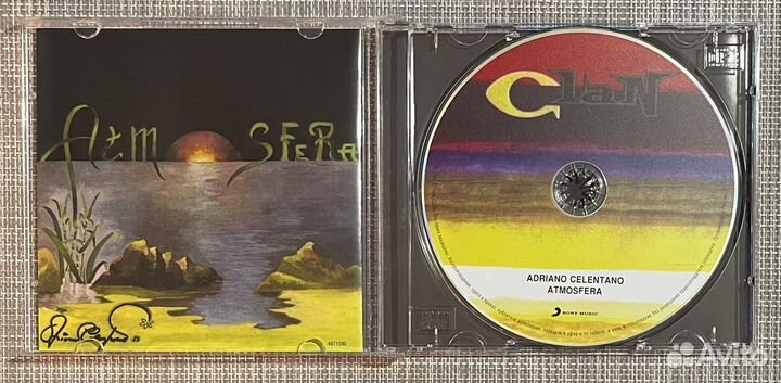 Adriano Celentano - Atmosfera CD Rus