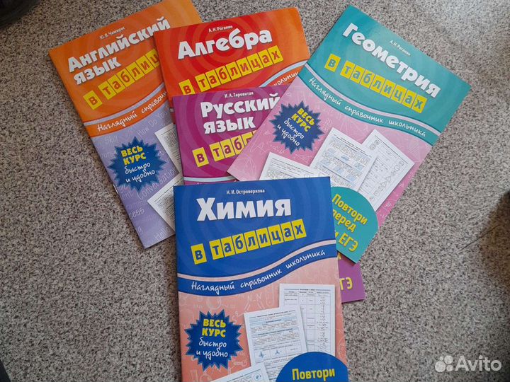 Учебные пособия по огэ и егэ