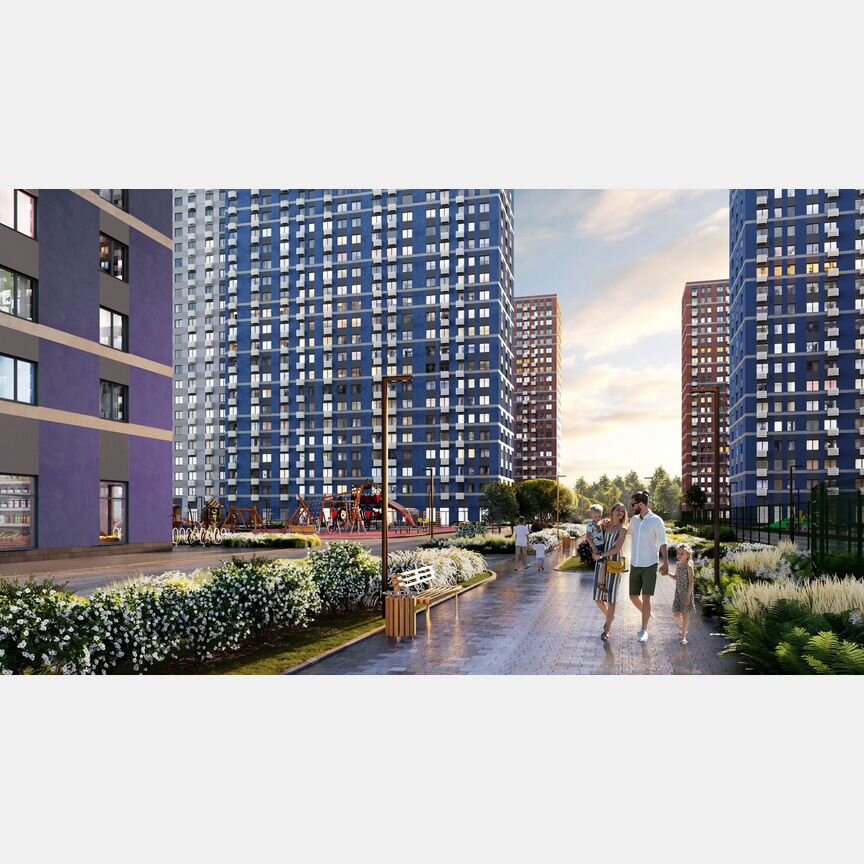 1-к. квартира, 35,2 м², 13/23 эт.