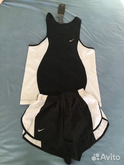 Беговая майка с трусами nike
