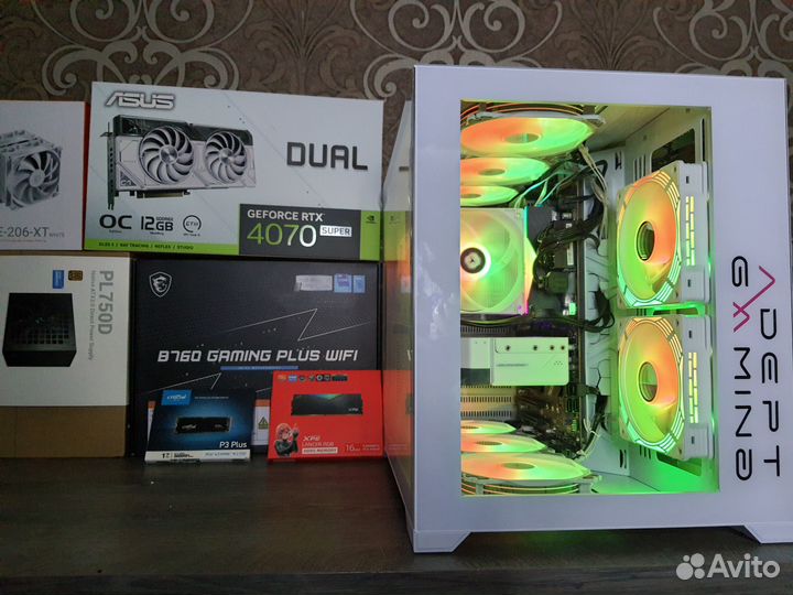 New Gaming Adept PC RTX 4070 Super+Core i5 13500