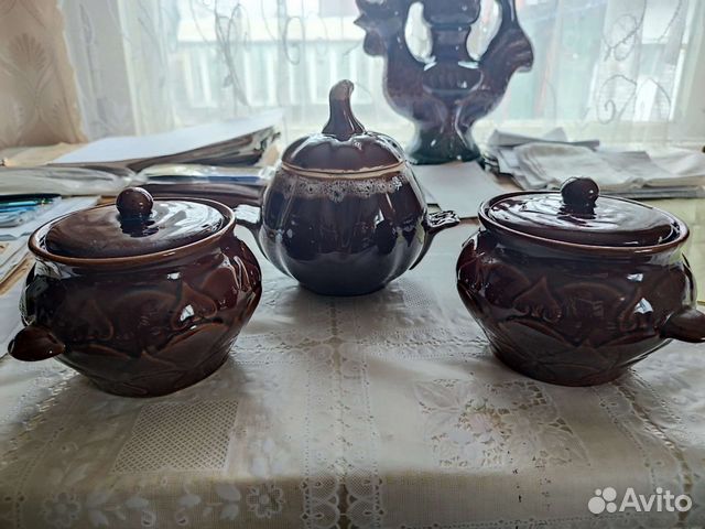 Горшочки керамические для запекания СССР