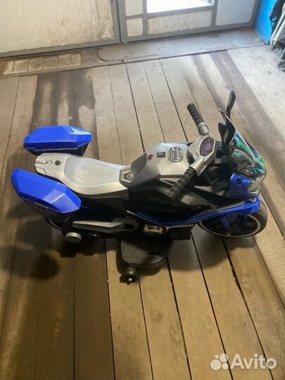 Детский электромобиль мотоцикл