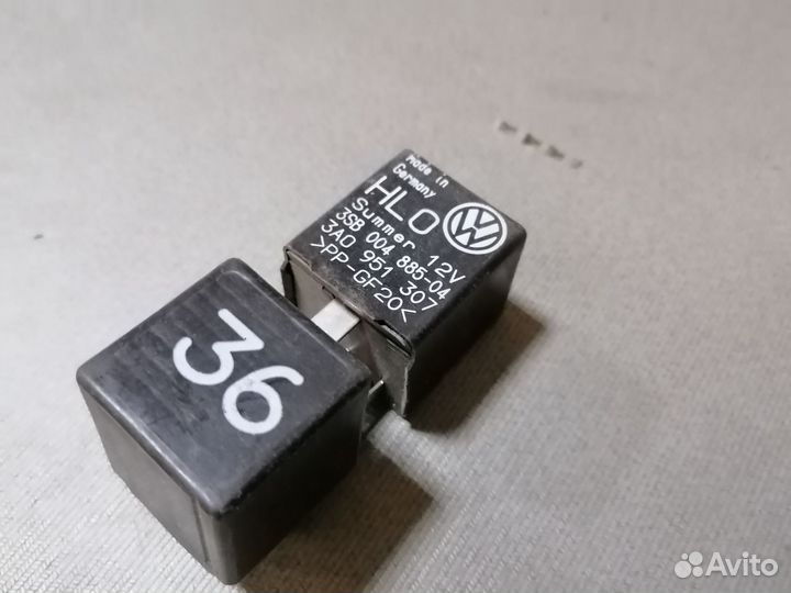 Реле №36 3A0951307 Volkswagen Passat B4 1993—1997