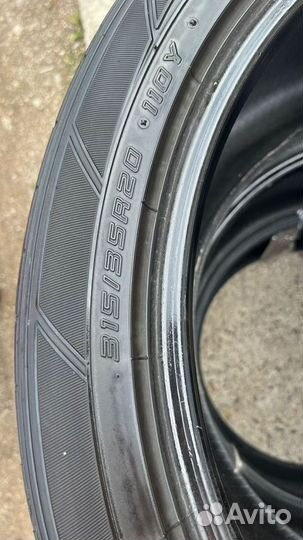 Dunlop SP Sport Maxx 050+ 275/40 R20 и 315/35 R20 110Y