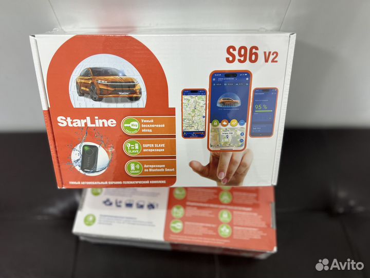 Автосигнализация starline S96 с установкой