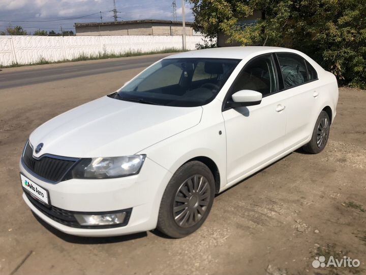 Skoda Rapid 1.6 МТ, 2016, 195 000 км