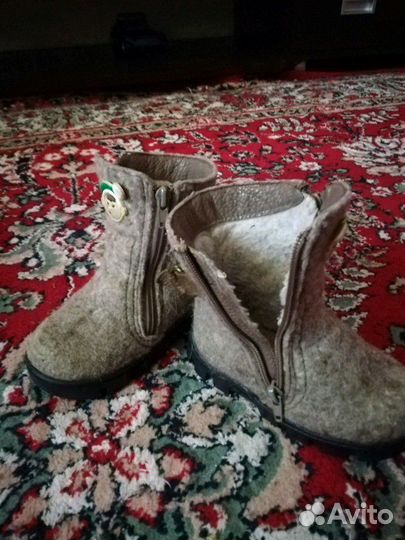 Зимняя обувь на девочку