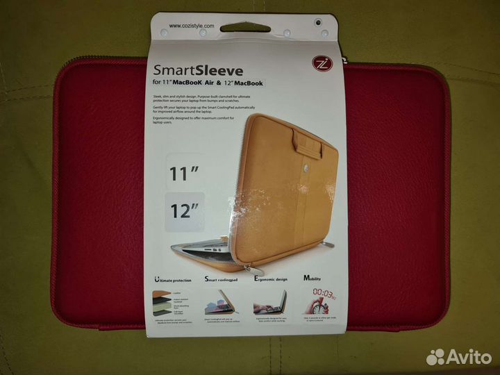 Сумка противоударная кожаная 12