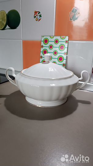 Супница фарфор лфз новая