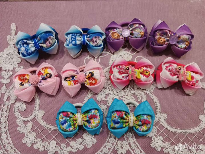 Резинка для волос бантики