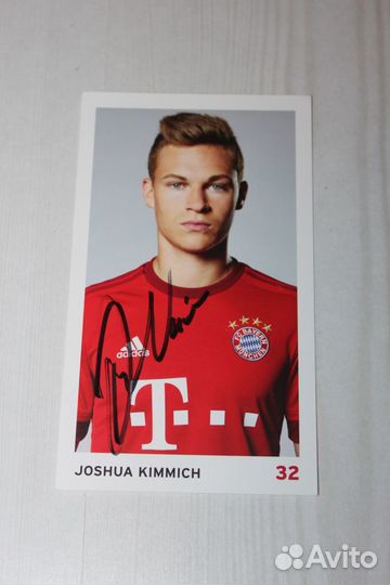 Автографы футболистов Баварии