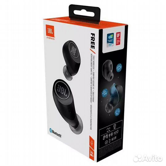 Беспроводные наушники jbl free x