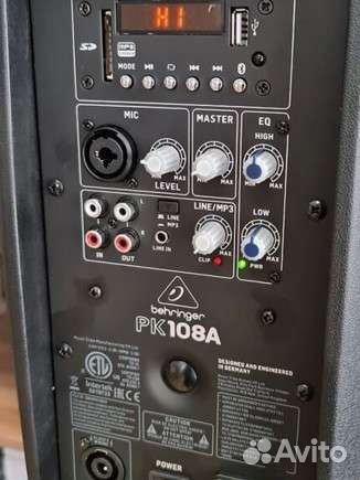 Концертная акустика Behringer PK108A