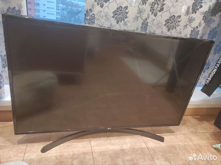 Битый телевизор LG 43uk6450plc