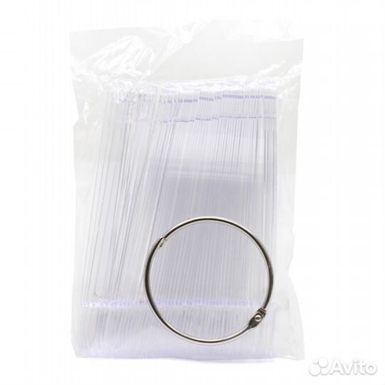 Палитра для красок на кольце, форма овал, прозрачн