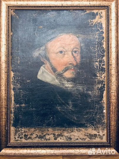 Антикварная картина 18 век