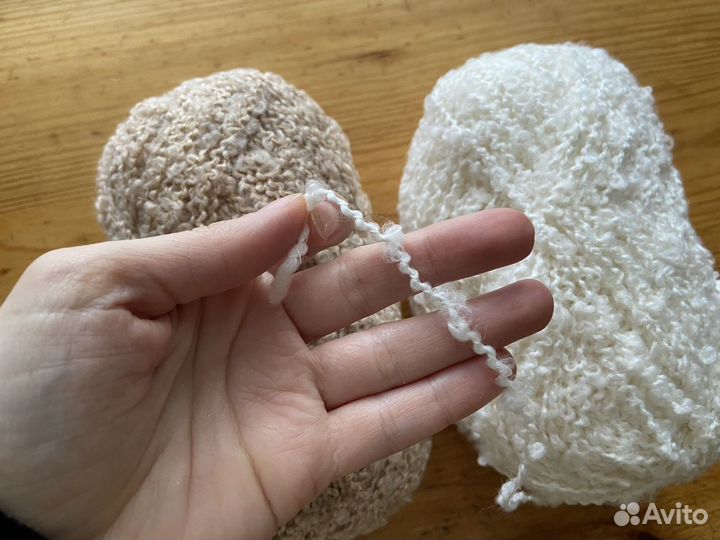 Нитки букле