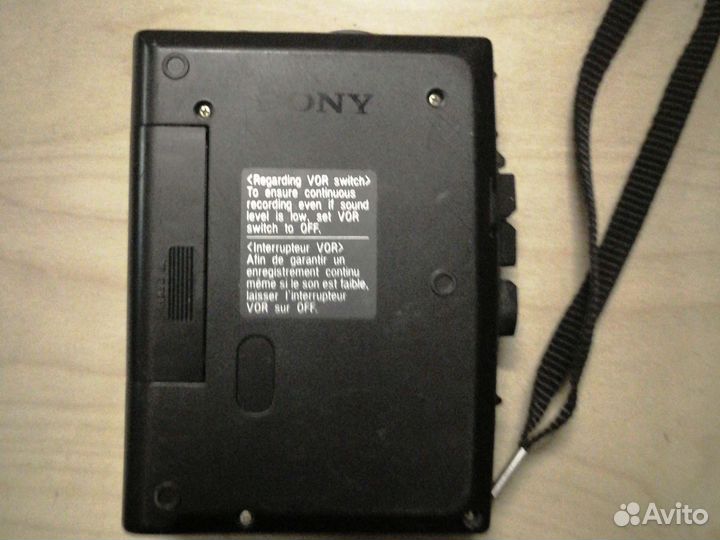 Аудиоплеер кассетный sony