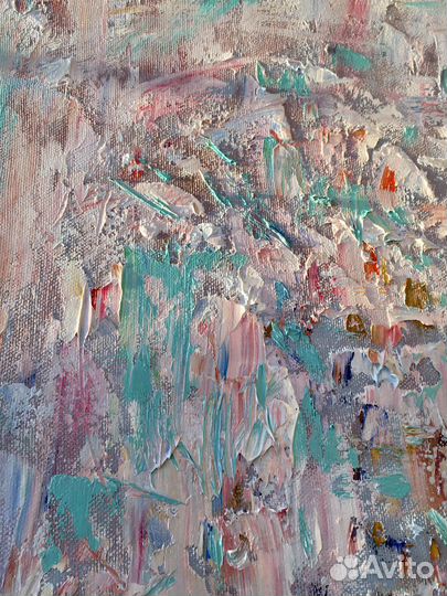 Картина Абстракция «Нежность»