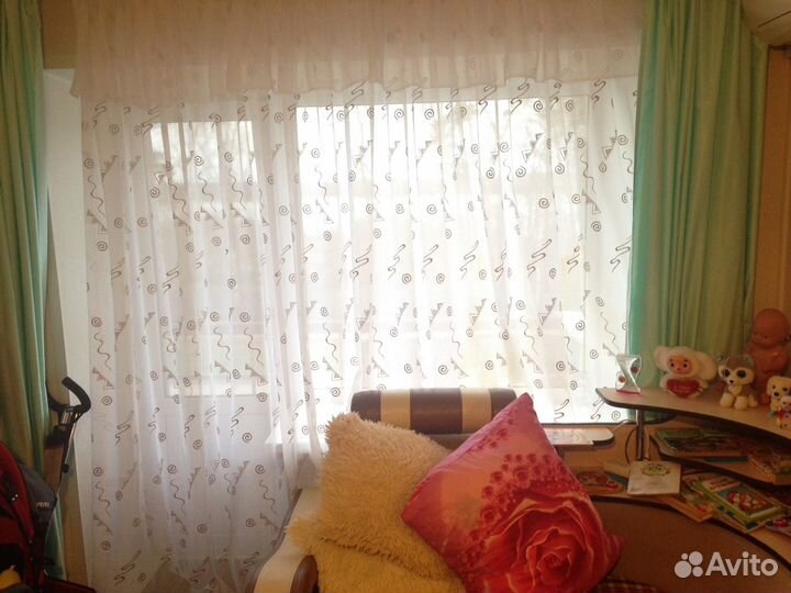 Тюль с вышивкой 6м