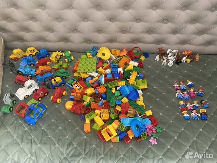 Lego duplo много наборов